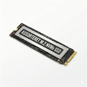 512GB M.2 NVMe SSD - Assorteret mærker - Grade A